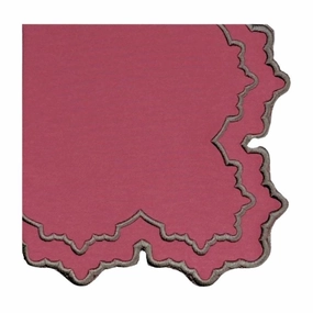 Whitley Napkin in Burgundy, Set of 4 cute desktop display