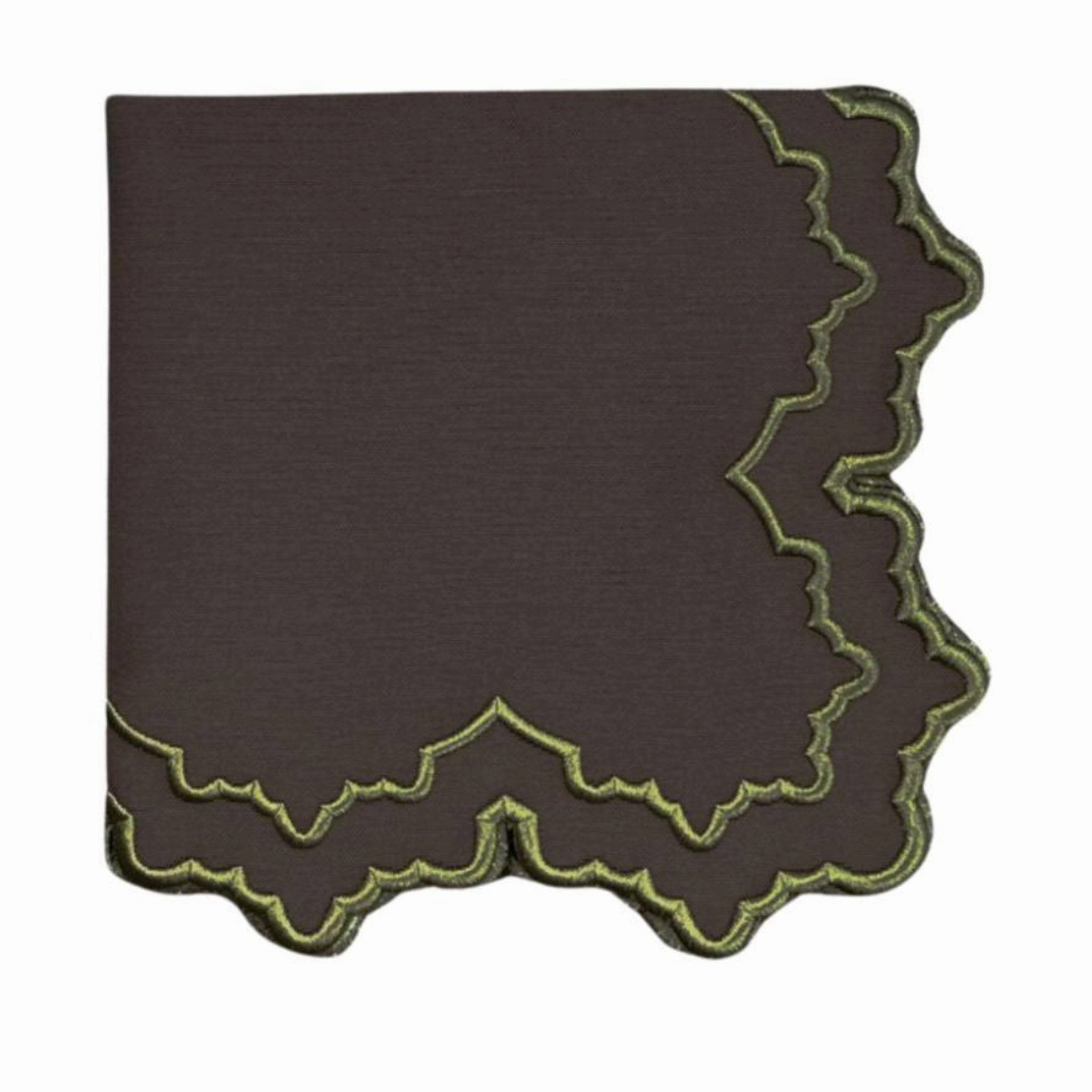 Whitley Napkin in Cocoa, Set of 4 mini desktop sculpture