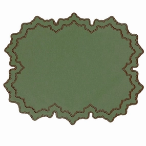 Whitley Placemat in Fern, Set of 4 mini desktop sculpture