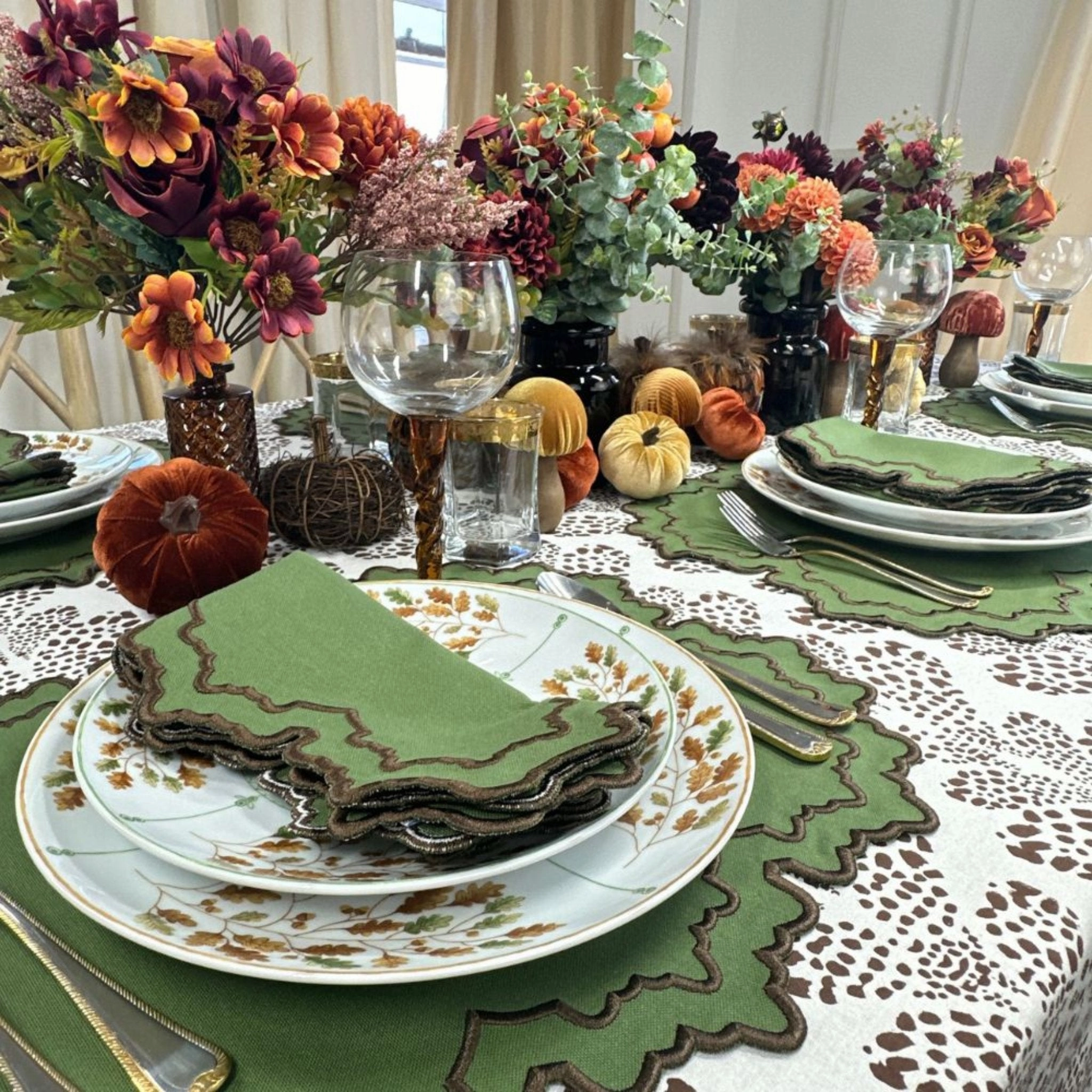 Whitley Placemat in Fern, Set of 4