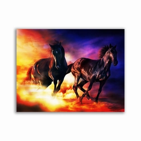 Wild Beauty by David Drake framed mural artwork