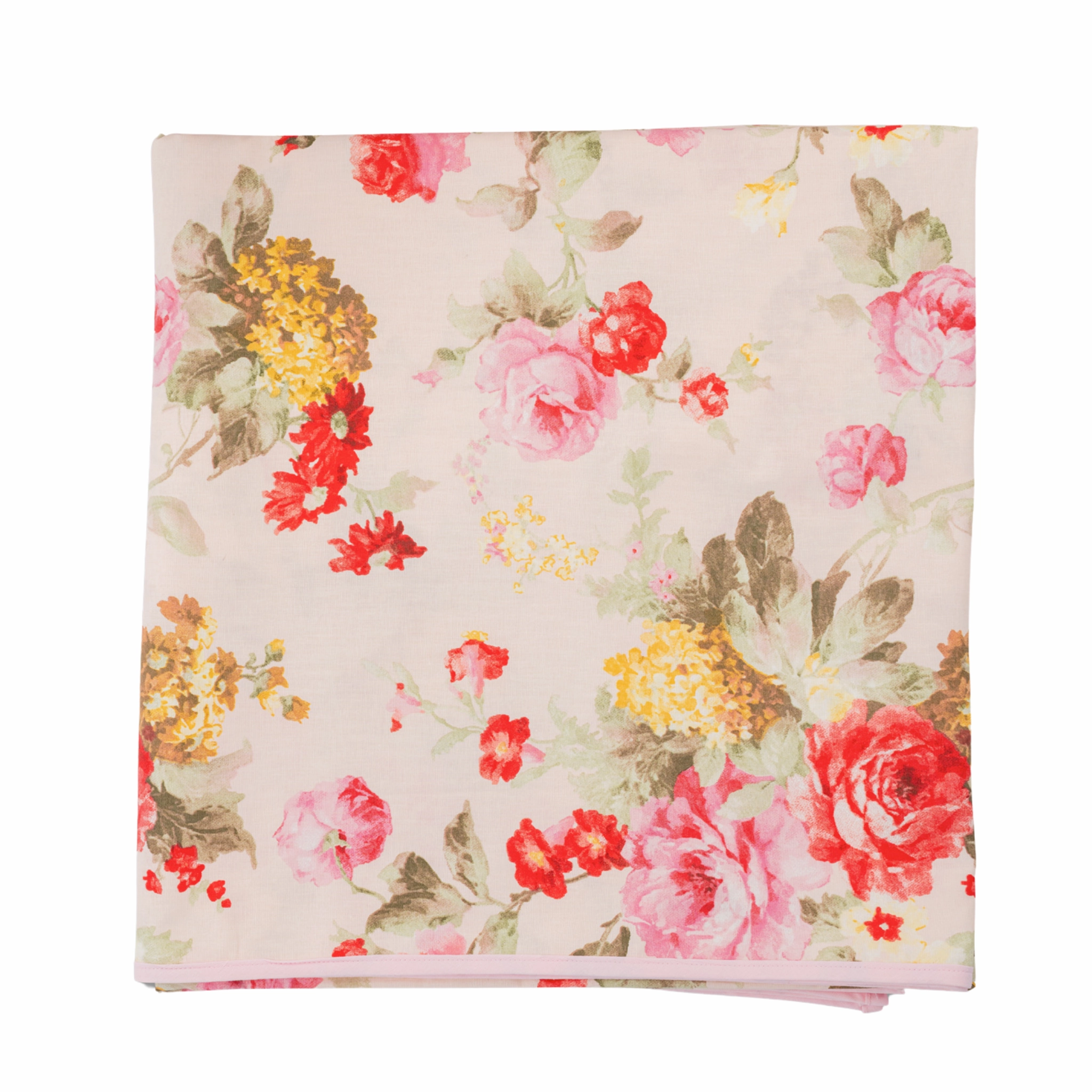 Wild Roses Cotton Tablecloth