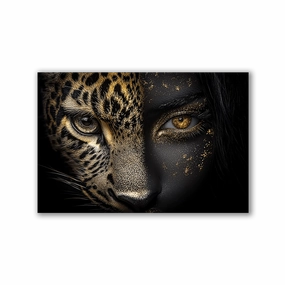 Wild Side by Catill framed mural artwork