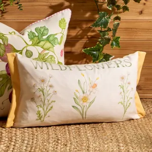 Wildflowers Printed Outdoor Cushion Marigold modern fashion rug  