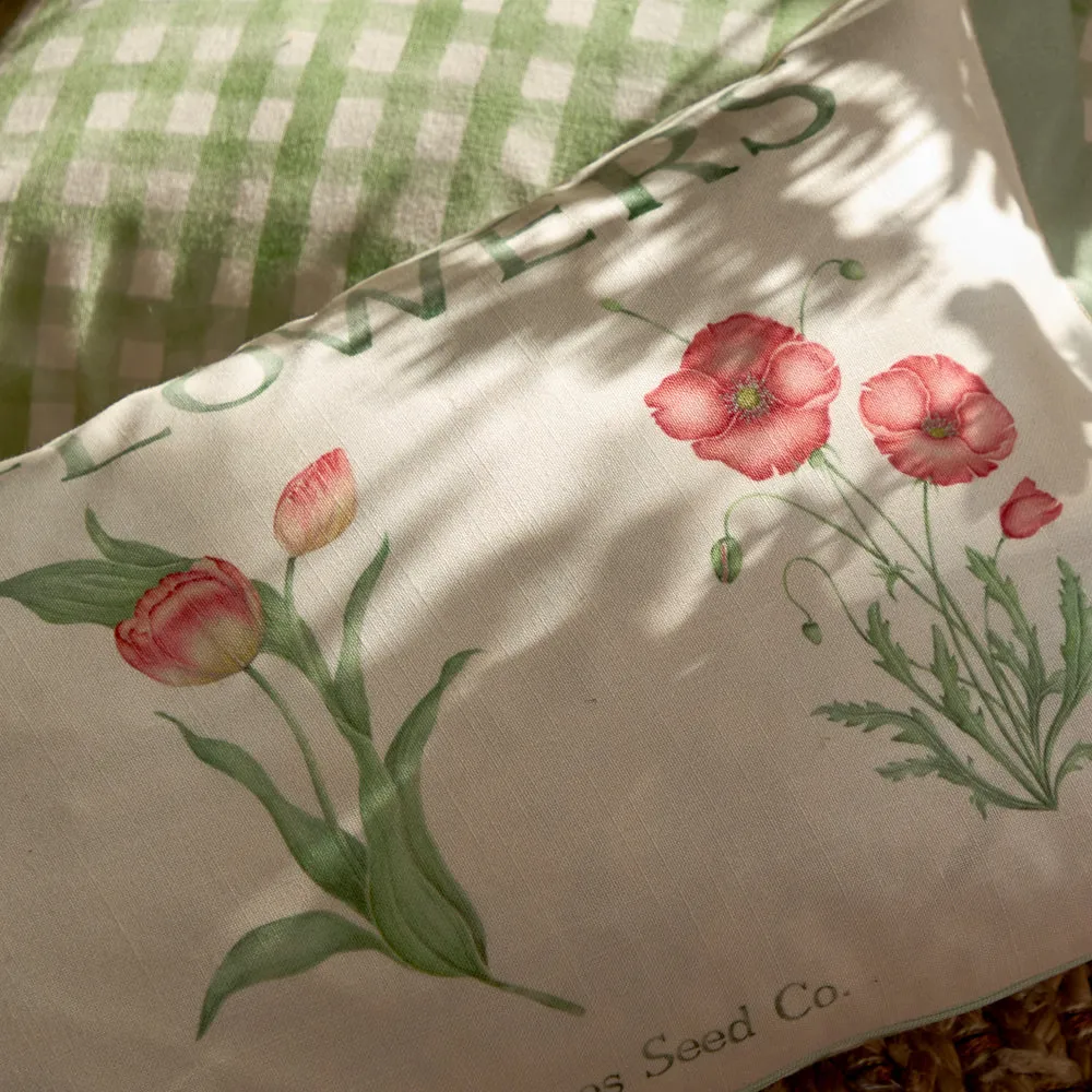 Wildflowers Printed Outdoor Cushion Oasis