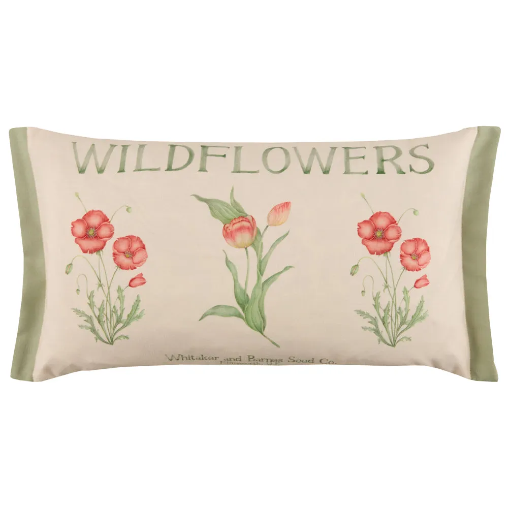 Wildflowers Printed Outdoor Cushion Oasis