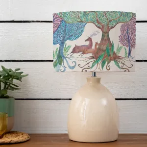 Willow Woods Eva & Leura Complete Table Lamp Cream/Linen modern fashion rug  