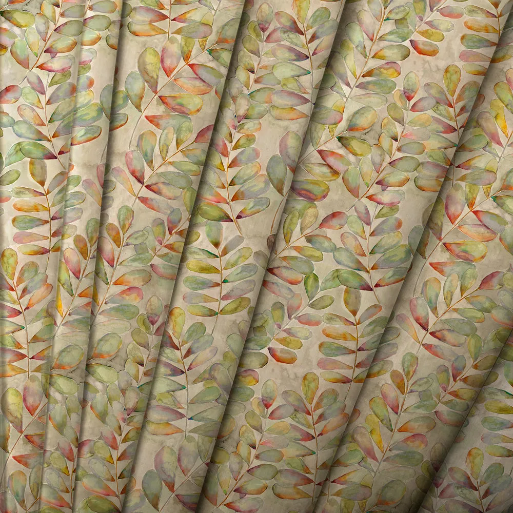 Willowsmere Printed Cotton Made to Measure Roman Blinds Coral