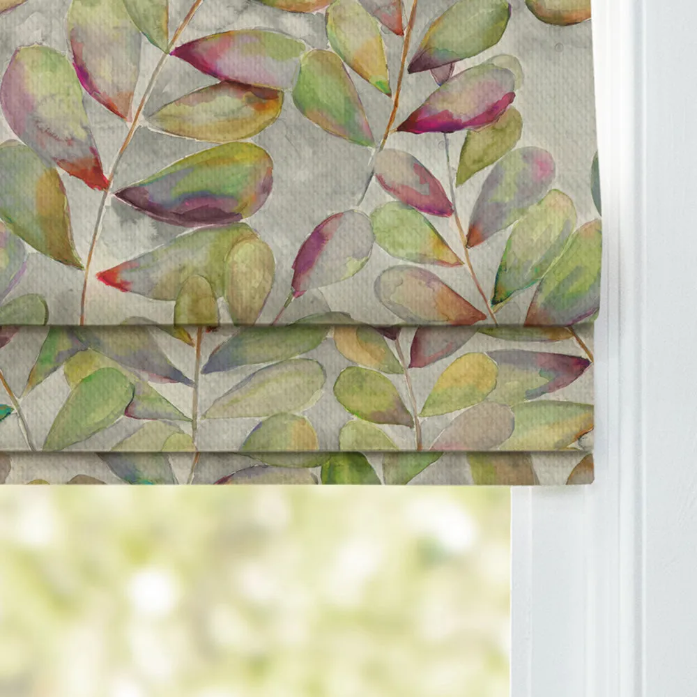Willowsmere Printed Cotton Made to Measure Roman Blinds Lilac