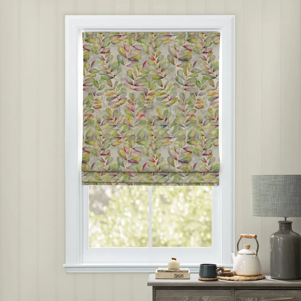 Willowsmere Printed Cotton Made to Measure Roman Blinds Lilac