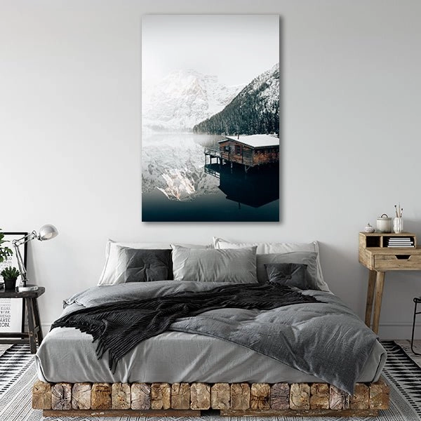 Winter Lake by Philipp Pilz