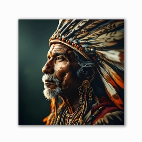 Wisdom by Dj-vu framed mural artwork
