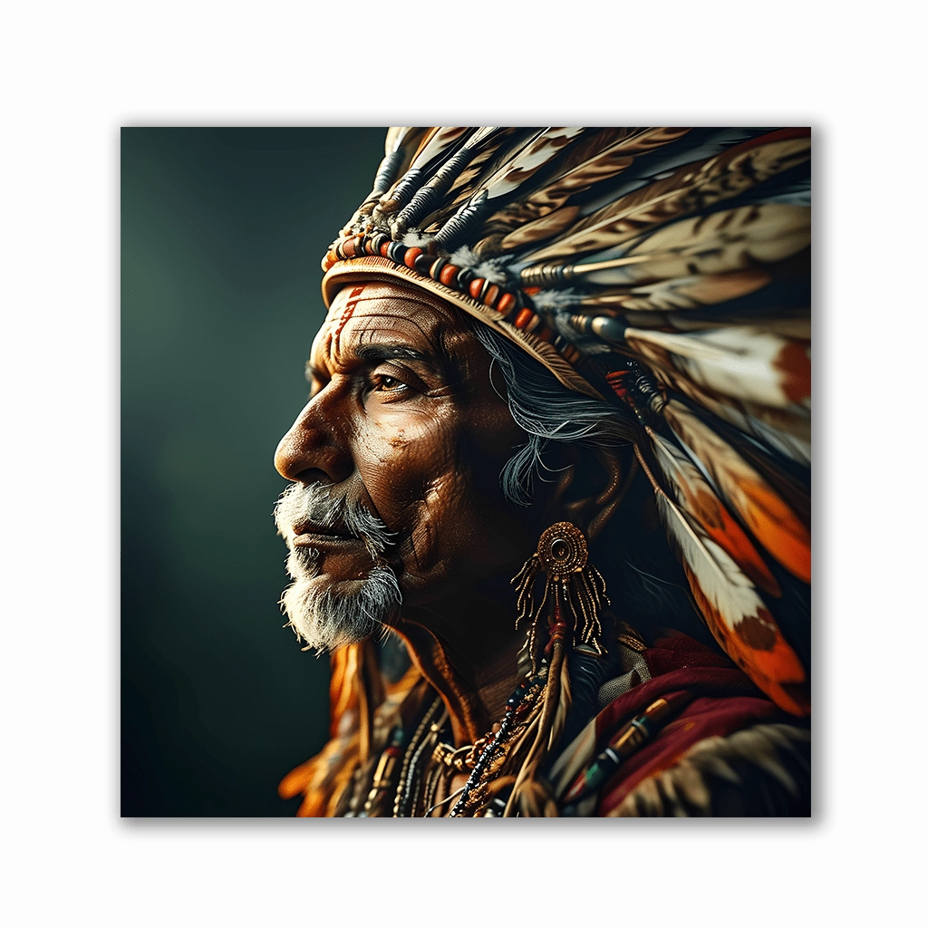 Wisdom by Dj-vu framed mural artwork