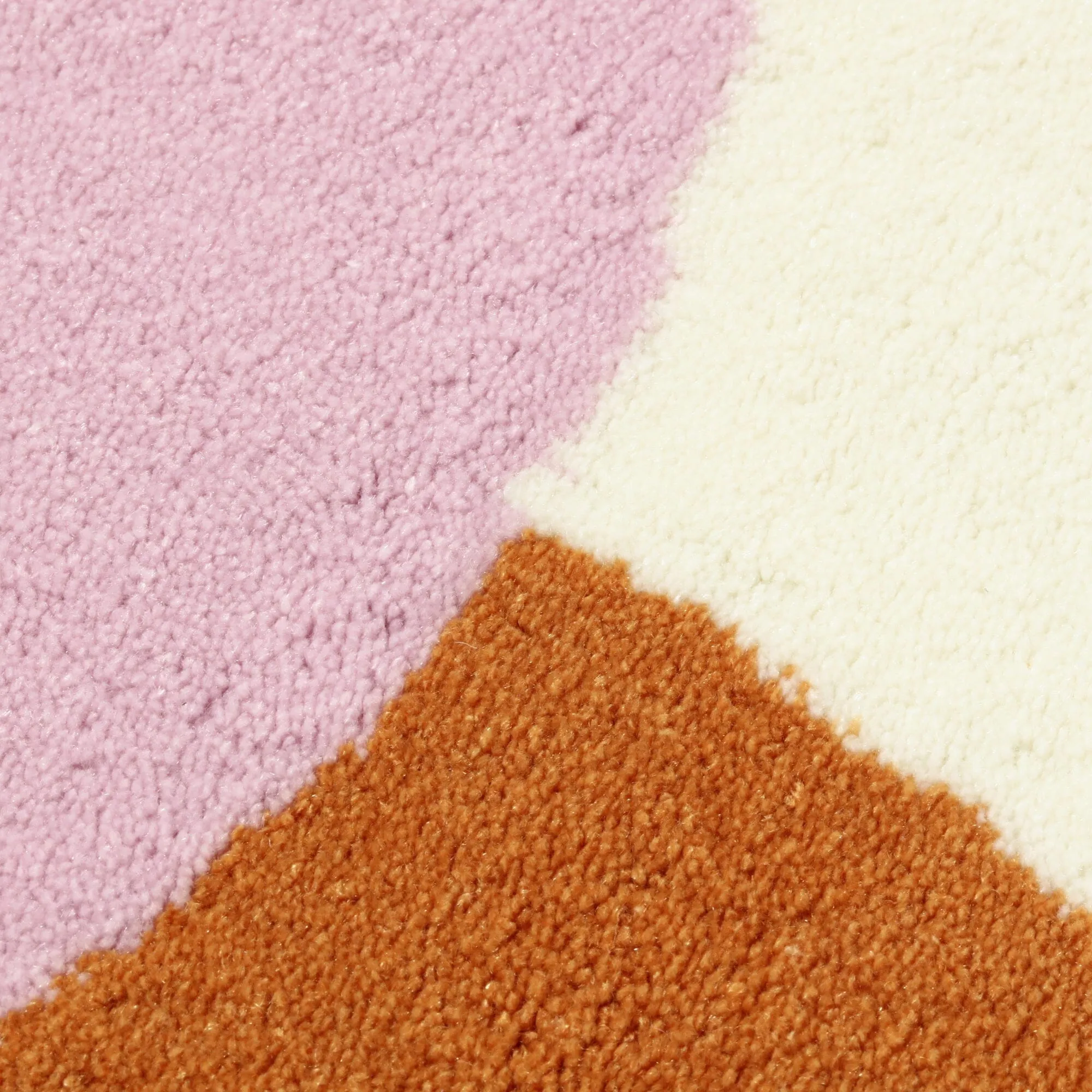 Wonder Rug Round 1500 Pink X Orange