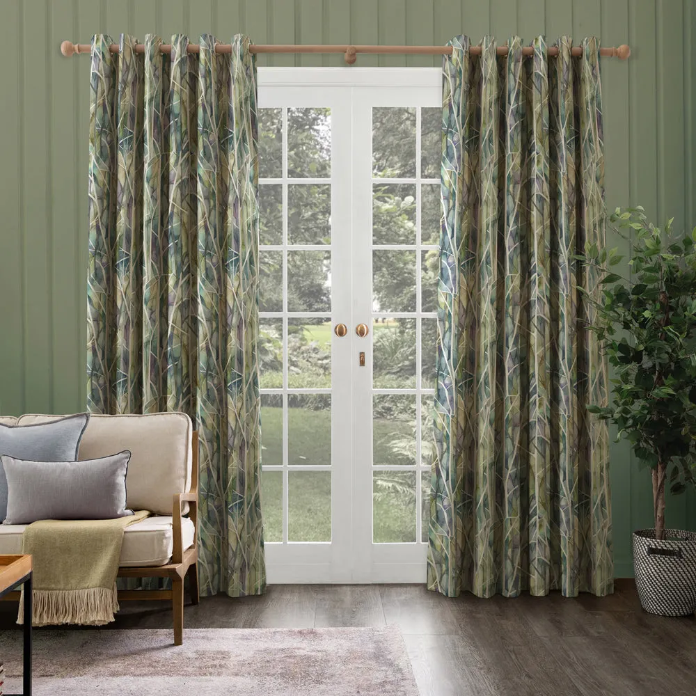 Woodbury Printed Made to Measure Curtains Skylark
