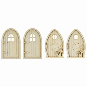 Wooden Craft Fairy Doors wooden room decoration