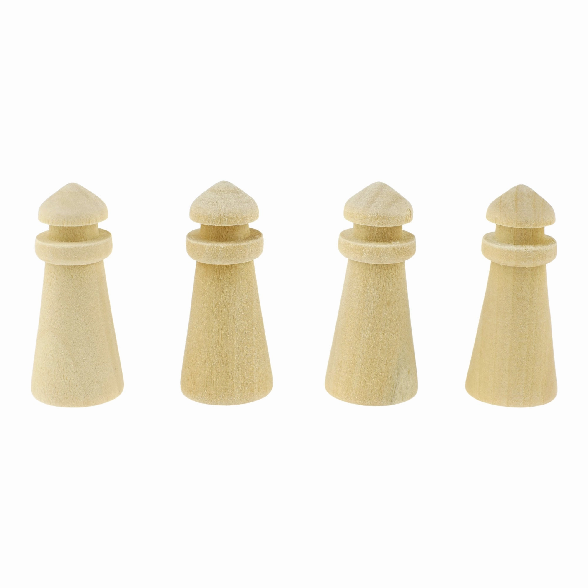 Wooden Craft Lighthouse Miniatures
