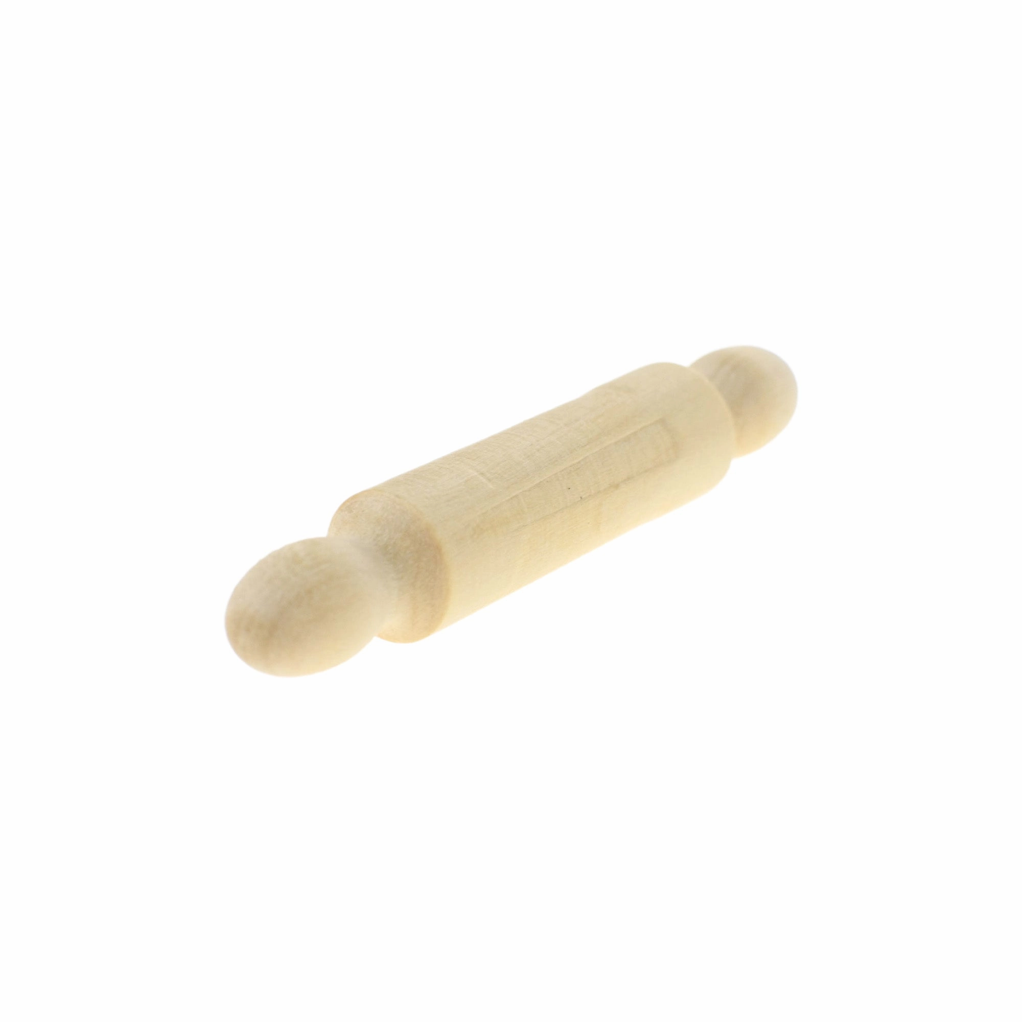Wooden Craft Rolling Pin Miniatures, 2-1/4-inch, 6-count