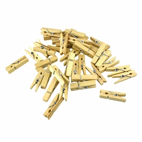 Wooden Crafting Clothespins, 1-1/2-Inch, 48-Count - Natural wooden room decoration