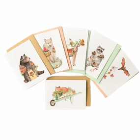 Woodland Garden - Greeting Card Pack minimalist art object  