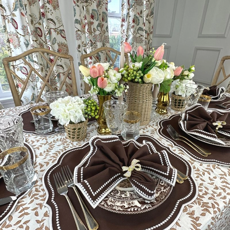 Woodland Leaves Tablecloth
