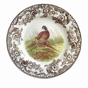 Woodland Pheasant Dinner Plate mini desktop sculpture