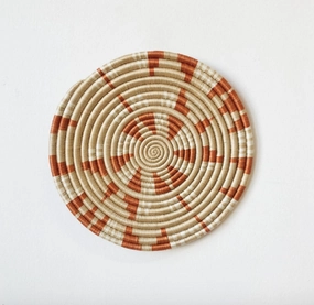 Woven Trivet minimalist art object  