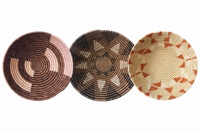 X-Large Woven Bowl minimalist art object  