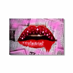 Yum by Housofblk framed mural artwork