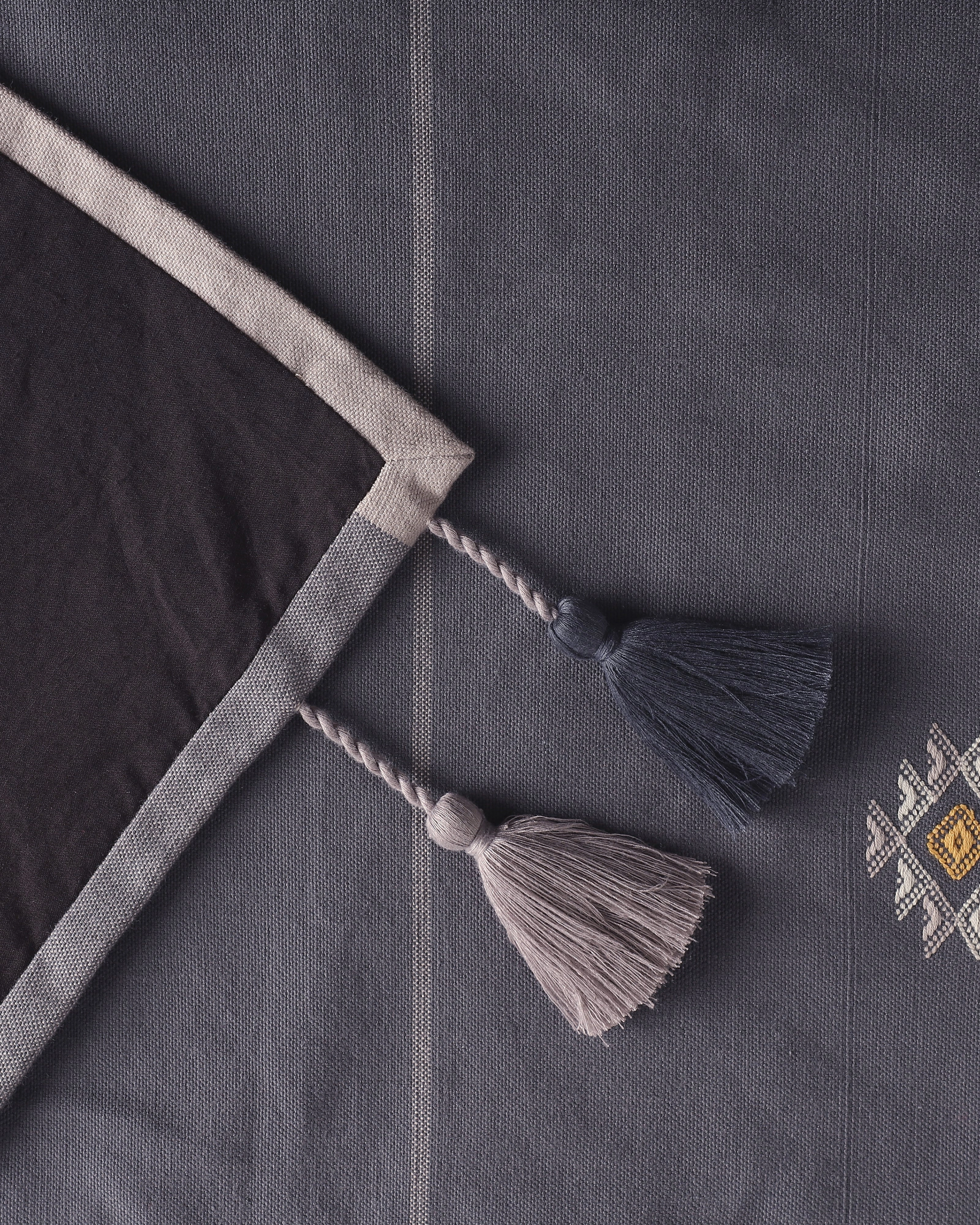 Yusuf Extra Weft Cotton Table Runner