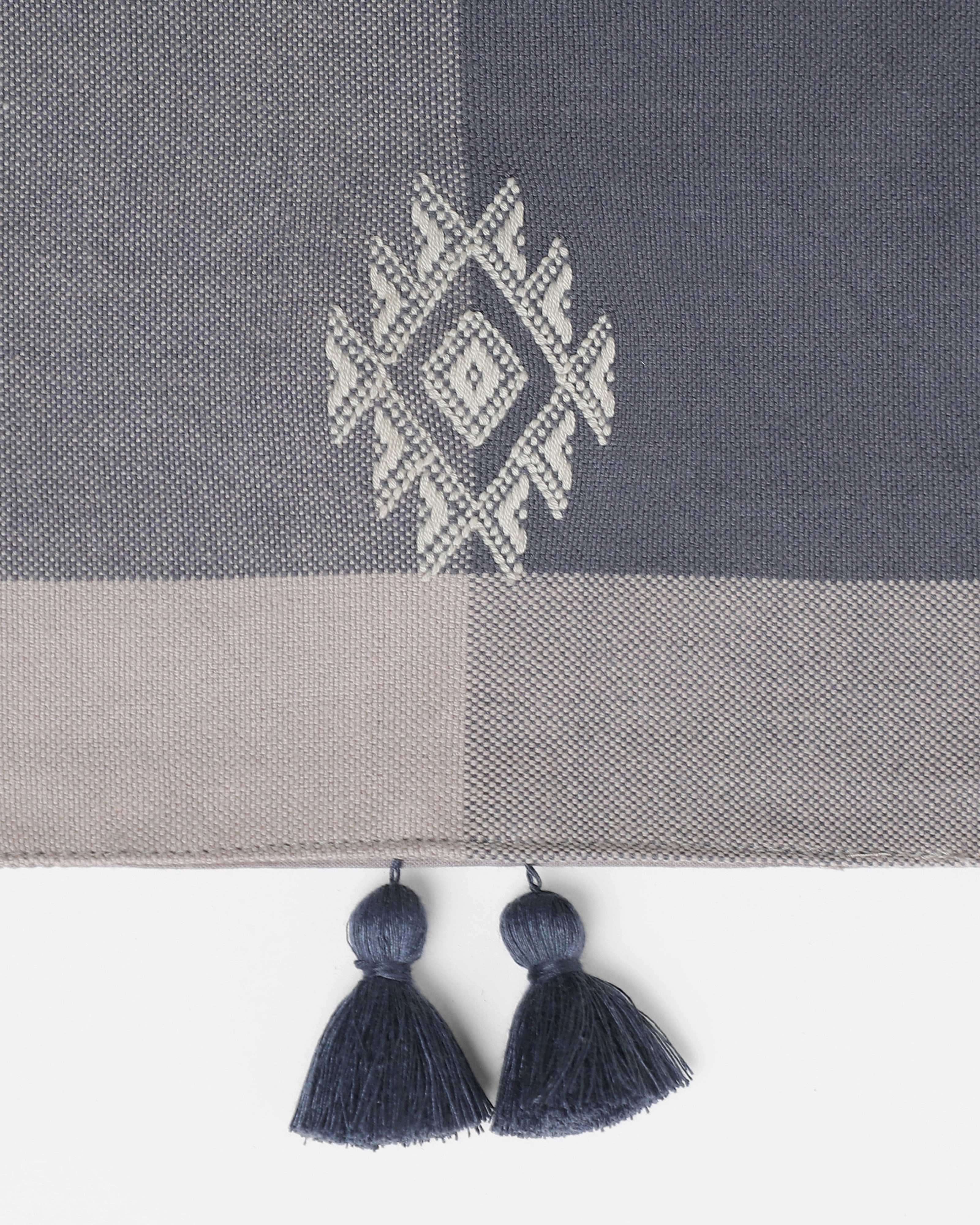 Zambak Extra Weft Cotton Table Mat | Set of 6