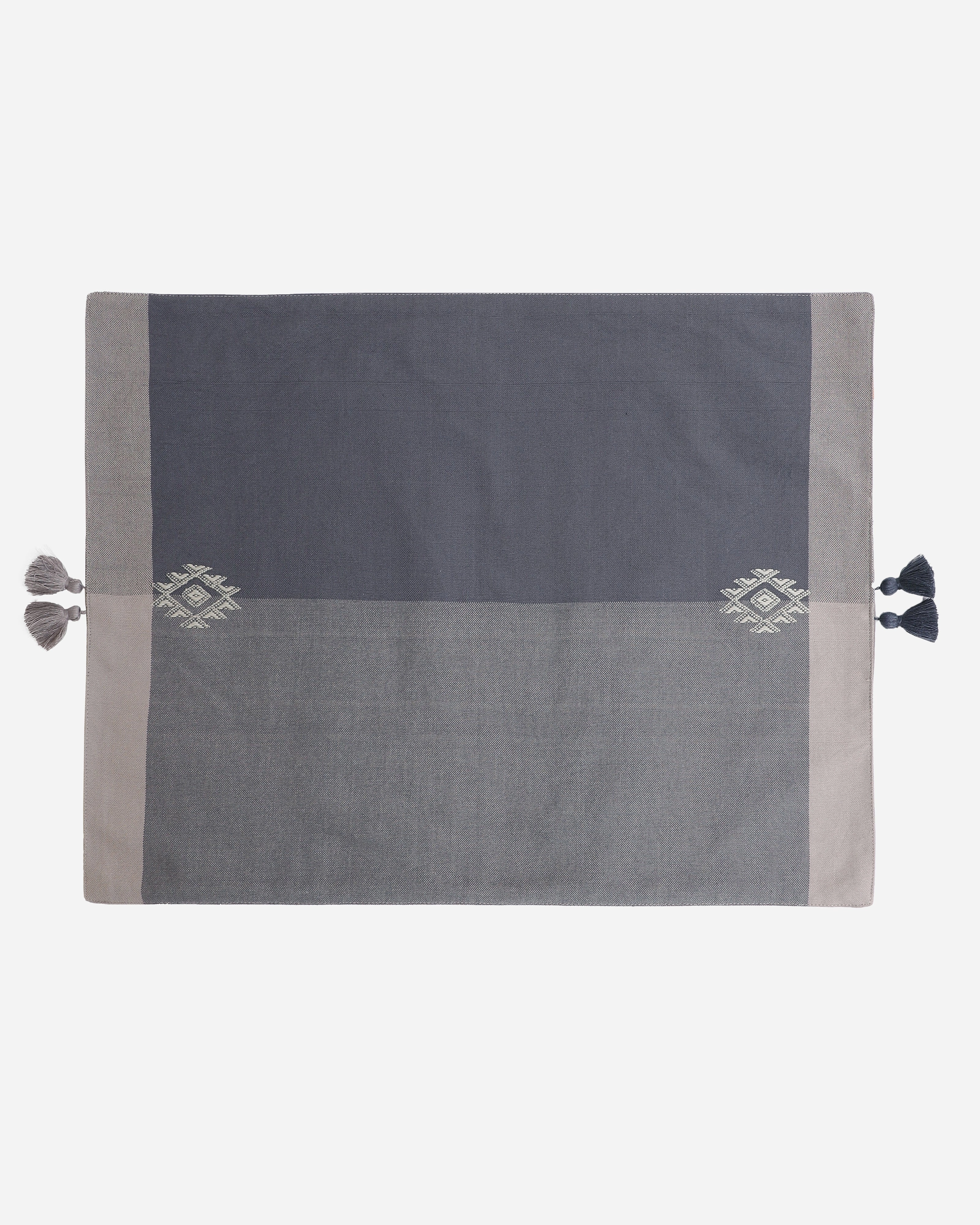 Zambak Extra Weft Cotton Table Mat | Set of 6 ceramic table ornament