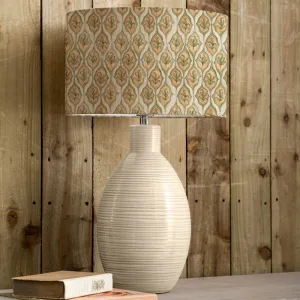 Zephyr Eva & Epona Complete Table Lamp Cream/Lotus modern fashion rug  